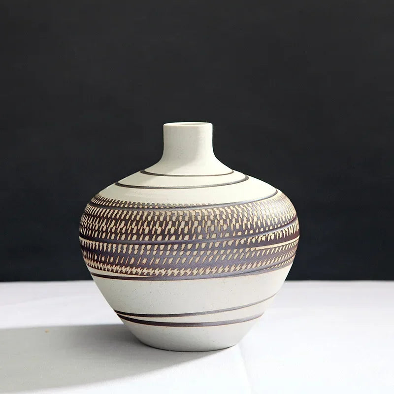 Elegant Ceramic Vase Trio Set