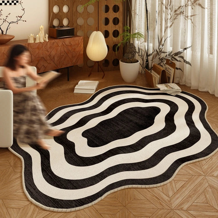 Plush Irregular Rugs for Modern Living