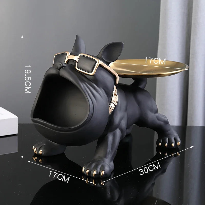 Bulldog Storage Sculpture