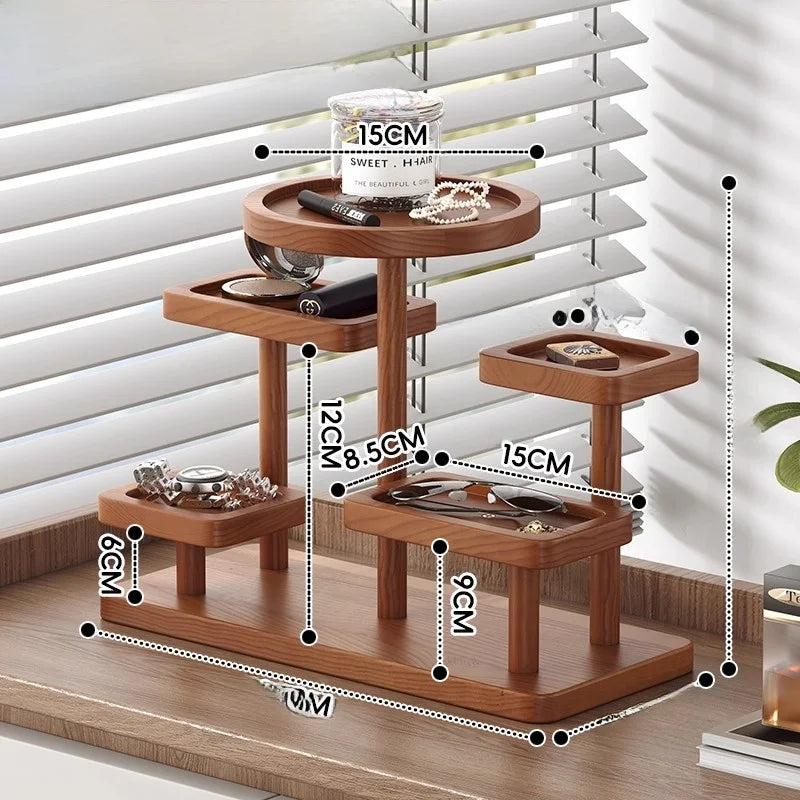 Elegant Wooden Organizer Tray
