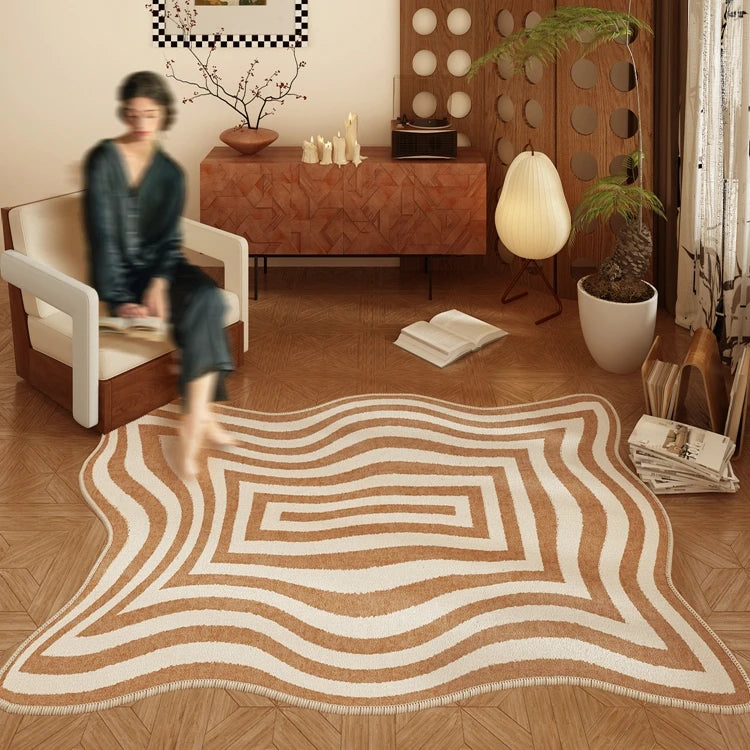 Plush Irregular Rugs for Modern Living
