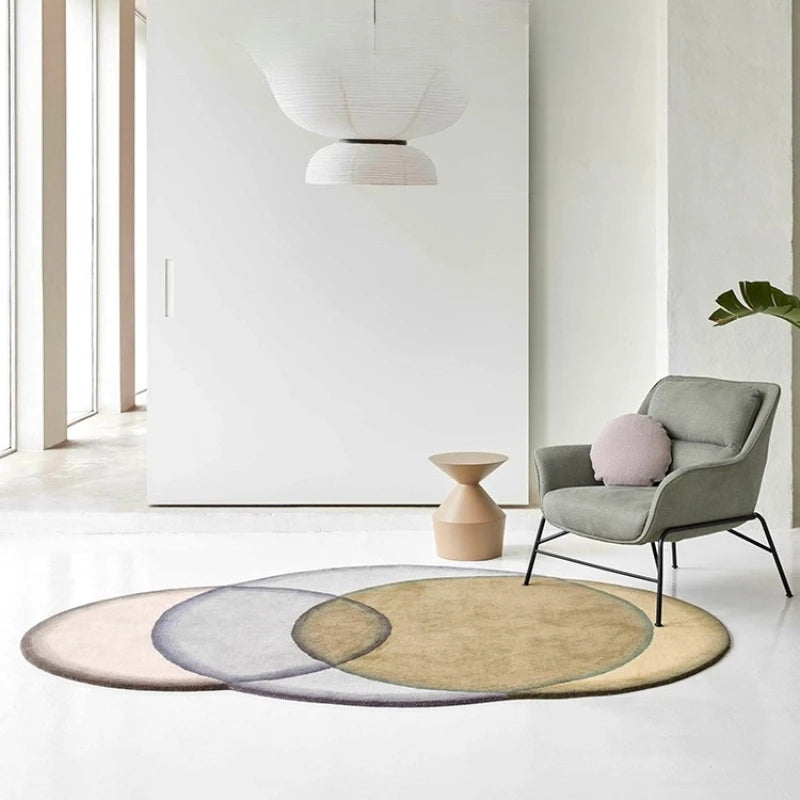 Irregular Shapes Living Room Decoration Carpet Modern Style Rugs for Bedroom Thick Plush Lounge Floor Mat Fluffy Soft Study Rug