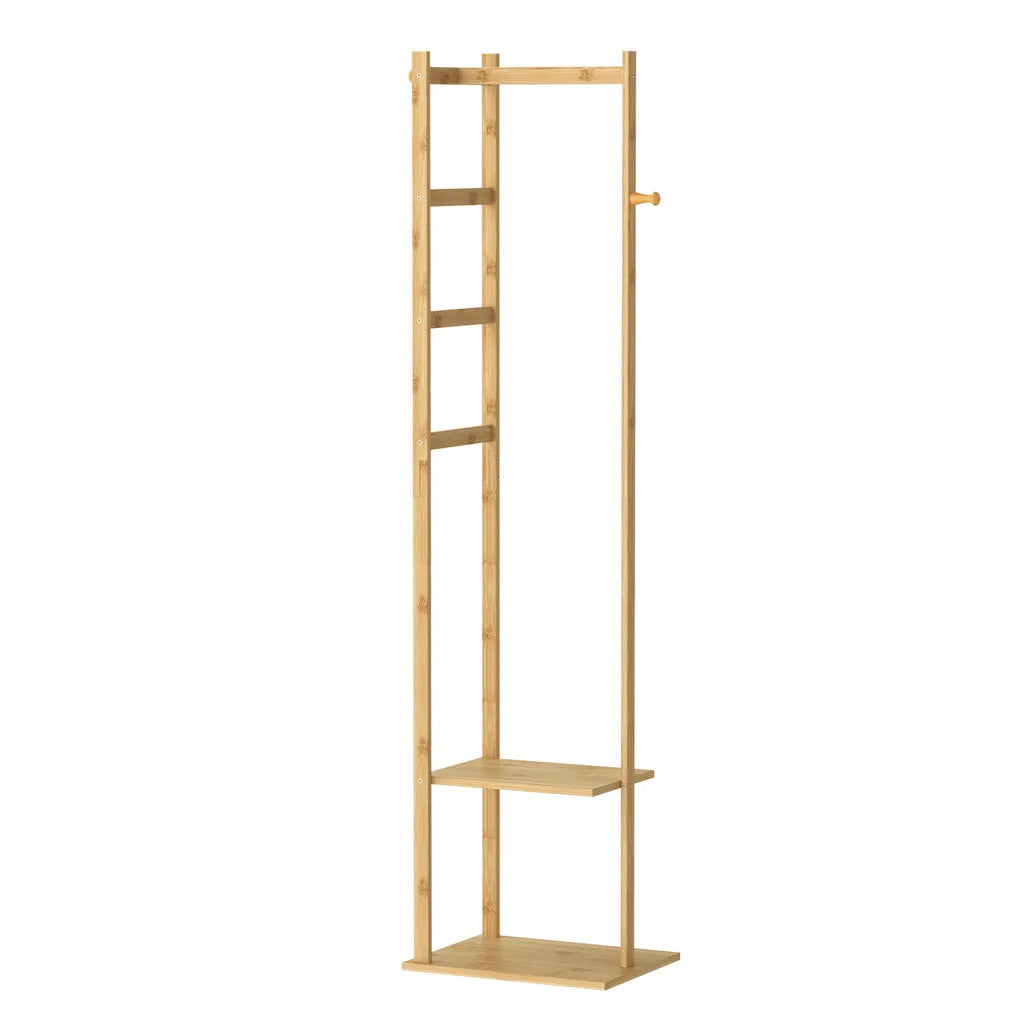 Elegant Bamboo Coat Rack Stand