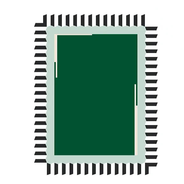 Plush Retro Living Room Rug