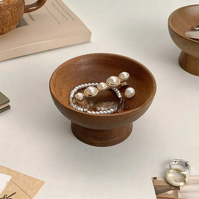 Elegant Walnut Jewelry Tray