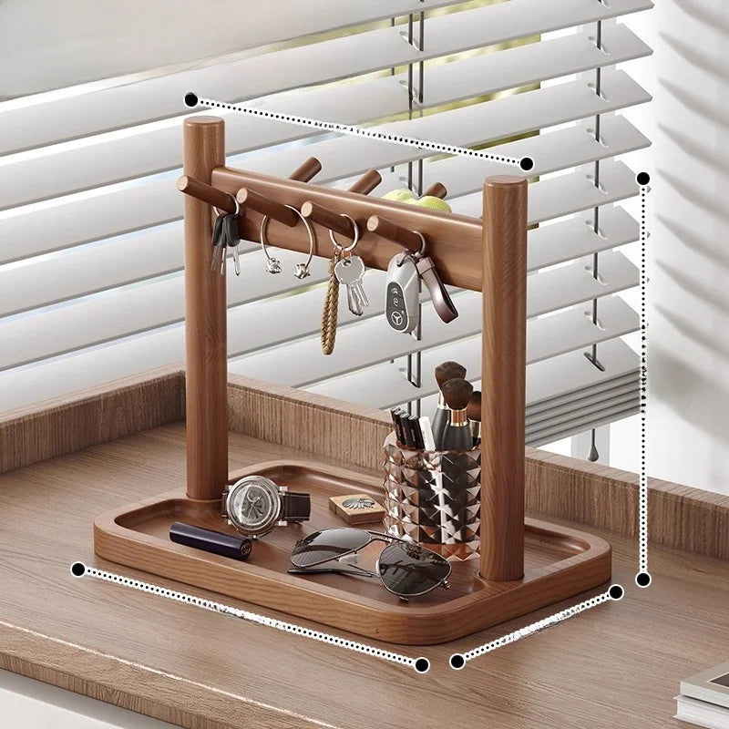 Elegant Wooden Organizer Tray