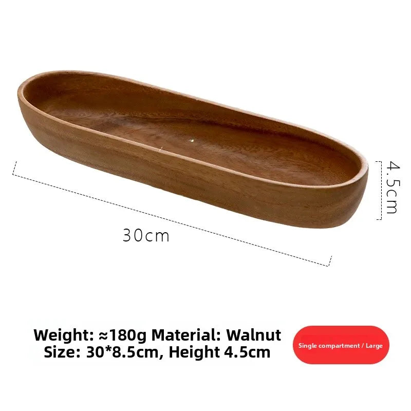 Elegant Wooden Desktop Organizer