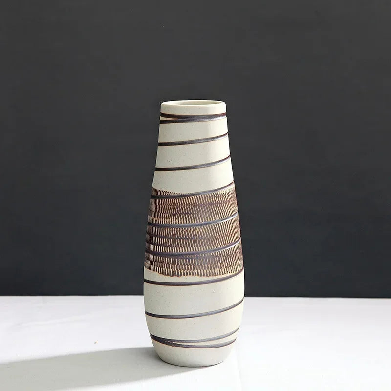 Elegant Ceramic Vase Trio Set