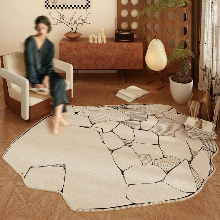 Plush Irregular Rugs for Modern Living