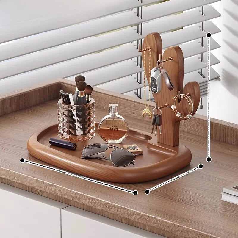 Elegant Wooden Organizer Tray