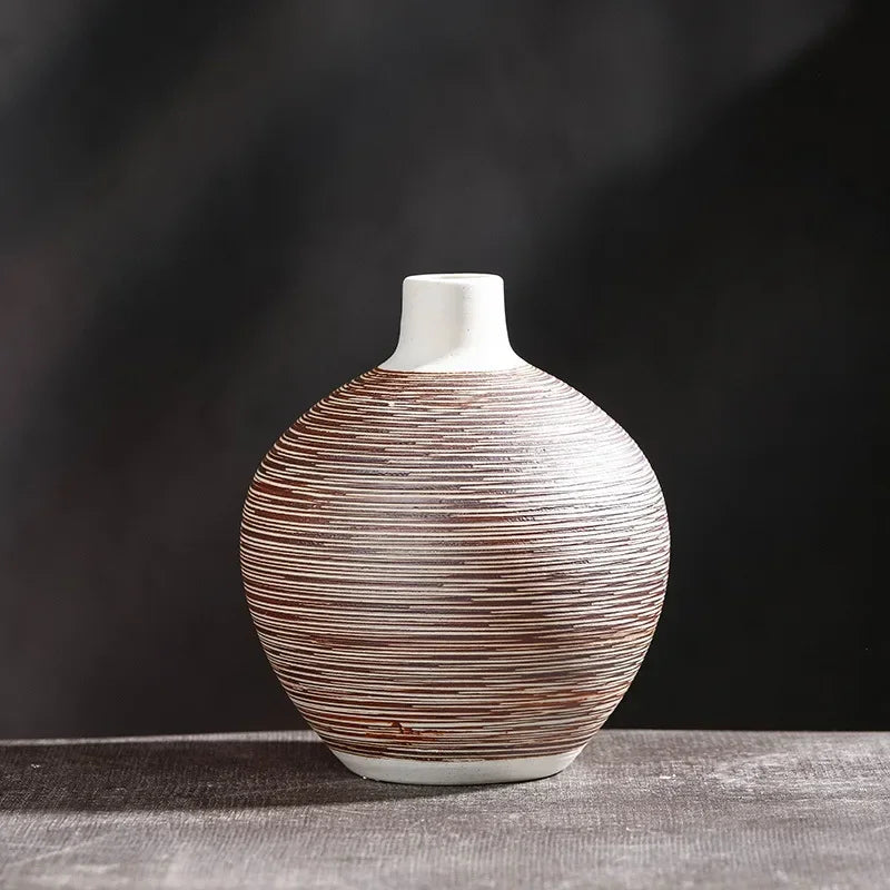 Elegant Ceramic Vase Trio Set