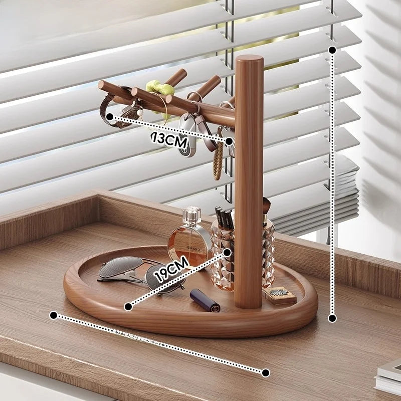 Elegant Wooden Organizer Tray
