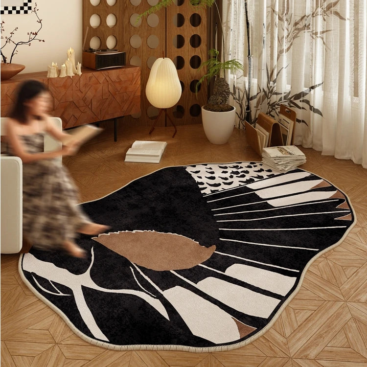 Plush Irregular Rugs for Modern Living