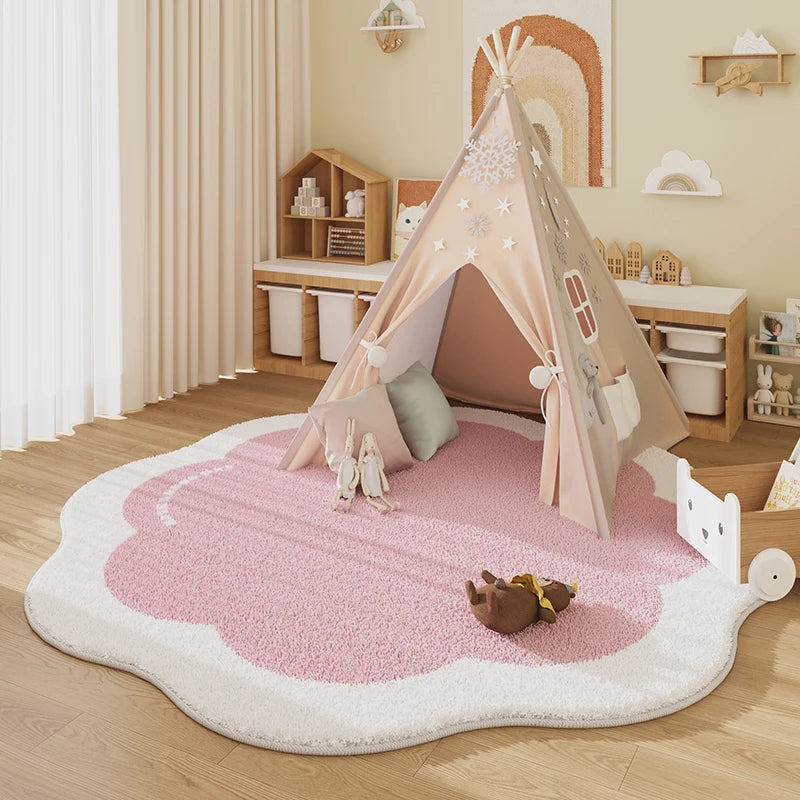 Playful Plush Rugs for Kids